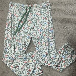 Summersault holiday pajama bottoms size L EUC